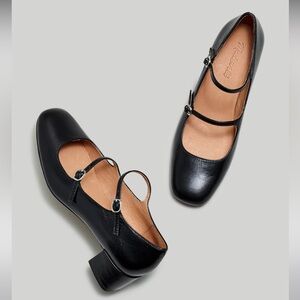 Madewell The Nettie Heeled Mary Jane
